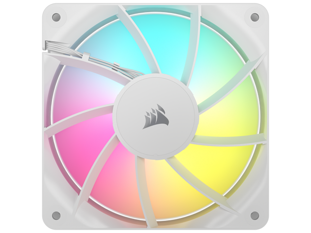 CORSAIR - RS120 ARGB 120mm PWM Fans (3-pack) - White - image 4