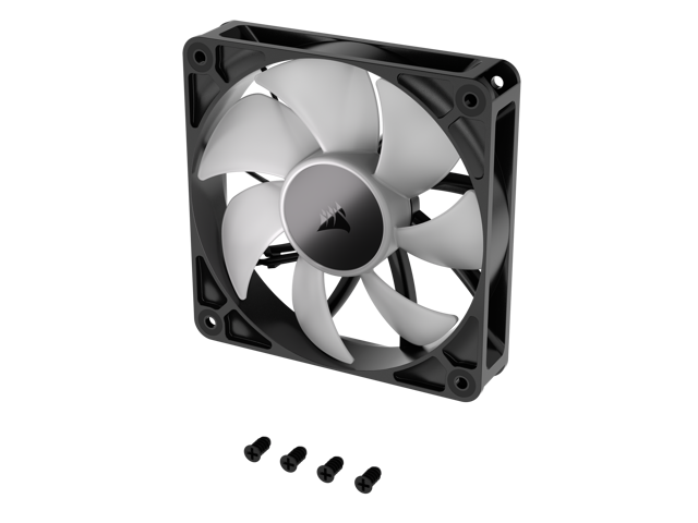 CORSAIR - RS120 ARGB 120mm PWM Fans (3-pack) - Black - image 12