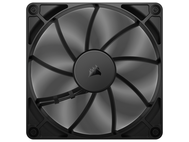 CORSAIR RS140 PWM 140mm Fans Dual Pack - Simplified Control - Daisy-Chain 4-Pin PWM Connection - Concentrated AirGuide Cooling - Magnetic Dome Bearing