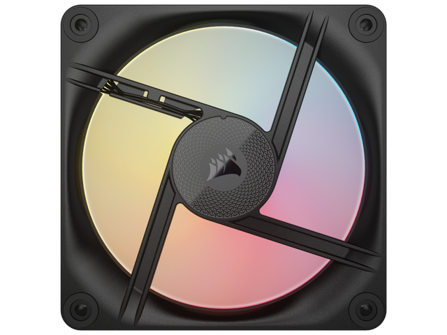 CORSAIR iCUE LINK LX120-R RGB 120mm PWM Reverse Fan Expansion - Reverse Fan Blade - Dual Light Loops - Requires iCUE LINK System Hub (Sold...