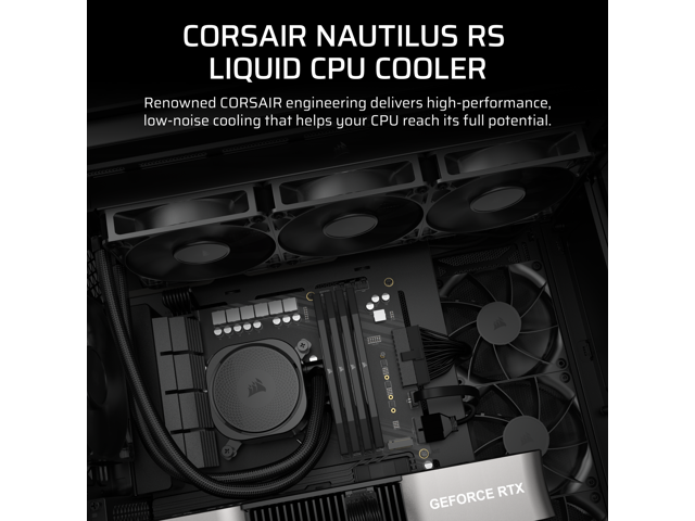 CORSAIR NAUTILUS RS 360mm AIO Liquid CPU Cooler - image 11