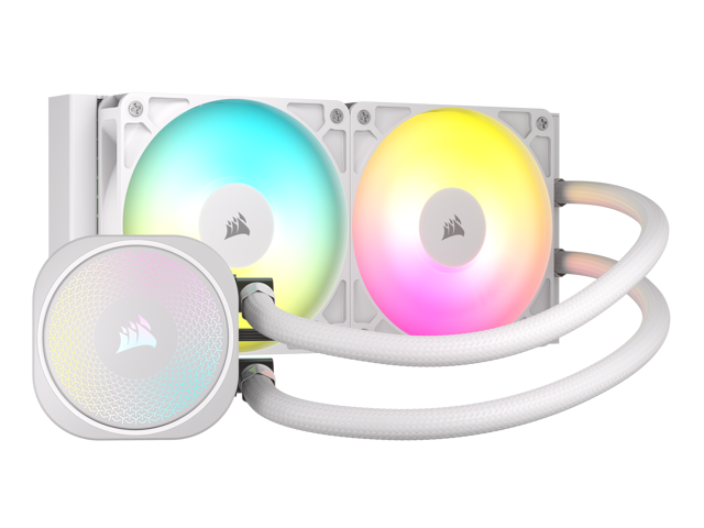 CORSAIR NAUTILUS RS ARGB 240mm AIO Liquid CPU Cooler (White) - image 8