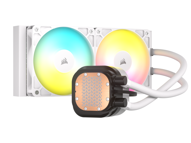 CORSAIR NAUTILUS RS ARGB 240mm AIO Liquid CPU Cooler (White) - image 11