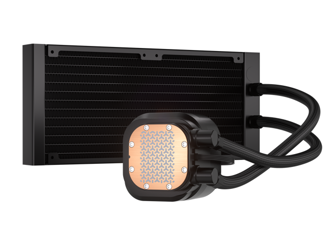 CORSAIR - NAUTILUS 240 ARGB Liquid CPU Cooler with RS120 ARGB Fans - Black - image 6