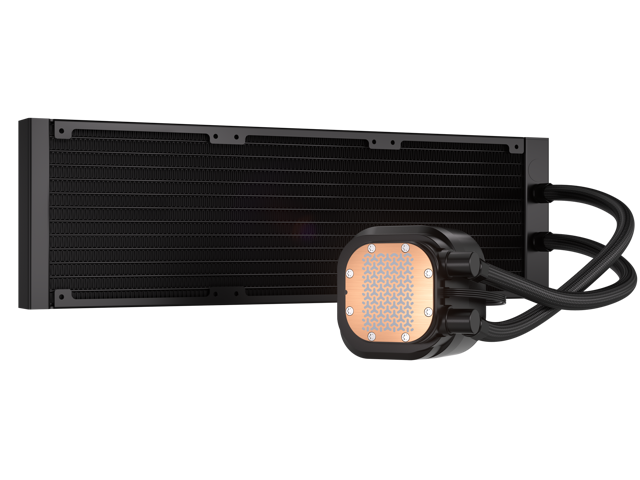 CORSAIR - NAUTILUS 360 ARGB Liquid CPU Cooler with RS120 ARGB Fans - Black - image 6