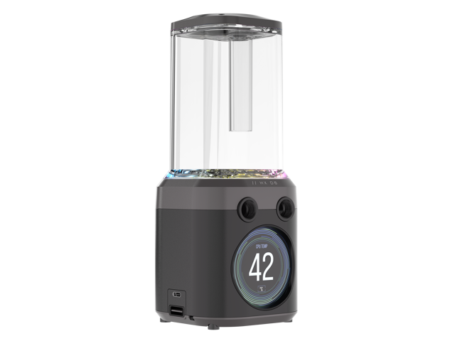 The CORSAIR iCUE LINK XD6 RGB ELITE LCD Pump/Reservoir offers high coolant flow, a sleek design, LCD display, RGB lighting, and streamlined...