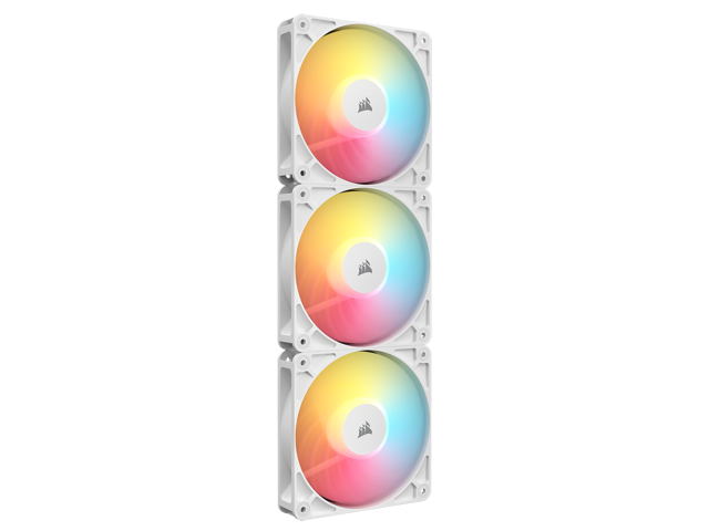 CORSAIR - RS120-R ARGB 120mm PWM Fans (3-pack) - White - image 3