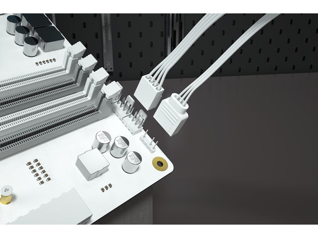 CORSAIR - RS120-R ARGB 120mm PWM Fans (3-pack) - White - image 8