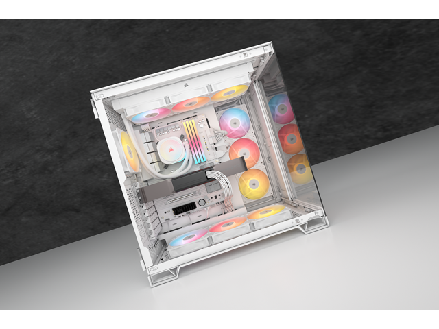 CORSAIR - RS120-R ARGB 120mm PWM Fans (3-pack) - White - image 6