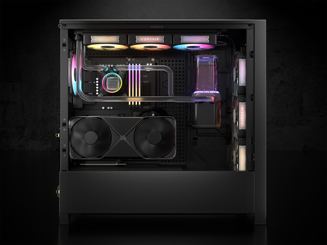 CORSAIR iCUE LINK XH505i RX 360 RGB Custom Cooling Kit - Hardline Custom Cooling Loop - XC7 ELITE CPU Water Block - XD6 ELITE Pump Reser - 3x RX120...