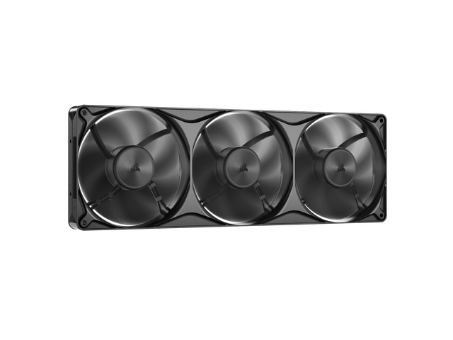 CORSAIR RS360 II Unified Frame PWM Fans - Daisy-Chain Connectivity - Magnetic Dome Bearing - AirGuide Technology - Zero RPM Mode