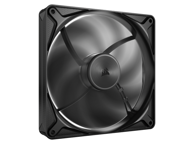 CORSAIR RS140 II 140mm PWM Fan - Daisy-Chain Connectivity - Magnetic Dome Bearing - AirGuide Technology - Zero RPM Mode