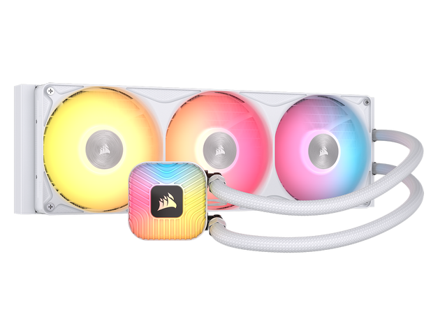 CORSAIR NAUTILUS II 360 RS ARGB Liquid CPU Cooler - Vibrant ARGB Lighting - FlowDrive 2S Pump - RS II ARGB Unified Frame Fans - 360mm Radiator -...