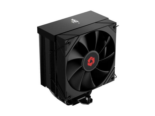 Rosewill CPU Air Cooler with Digital Display | 5 Copper Heat Pipes | Up to 2000 RPM Fan Speed | 120mm Hydraulic Bearing PWM Fan | Support LGA 1851/1700/1151/1150/1155/1156/1200 | AMD AM5/AM4 - RWGCM2-