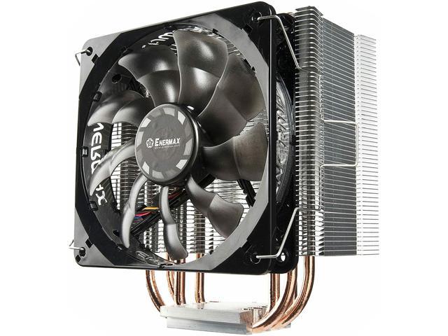 Enermax ETS-T40 Fit CPU Air Cooler, 200W+ TDP for Intel/ AMD Universal Socket, AM4 / LGA 1700/1200/1151, 4 Direct Contact Heat Pipes, 120mm Silent.