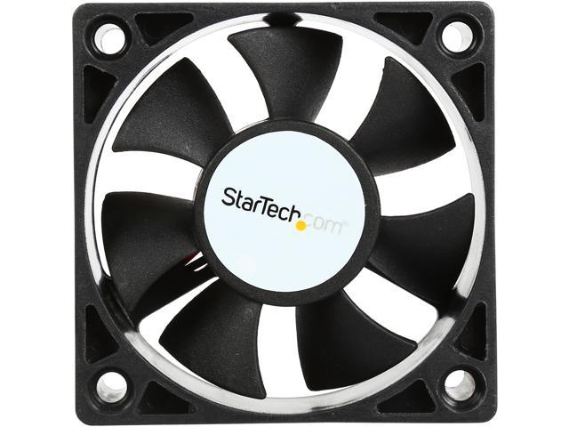 StarTech.com 60x20mm Replacement Ball Bearing Computer Case Fan with TX3 Connector FAN6X2TX3 (Black)