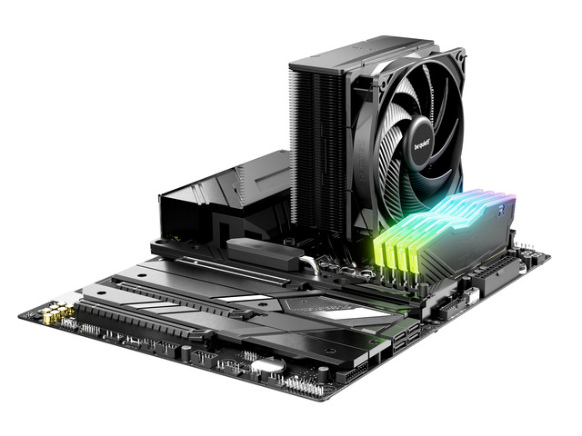 be quiet! Pure Rock 3 Black 120mm Rifle CPU Cooler Socket compatibility Intel 1851 / 1700 / 1200 / 1150 / 1151 / 1155 and AMD AM5 / AM4 -BK039 — photo 4