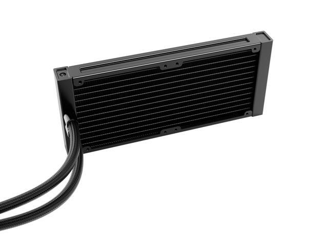 bequiet! PURE LOOP 3 LX 240mm Black CPU liquid cooler for heavily overclocked systems, 2x Light Wings LX PWM high-speed fans, Daisy chained PWM...