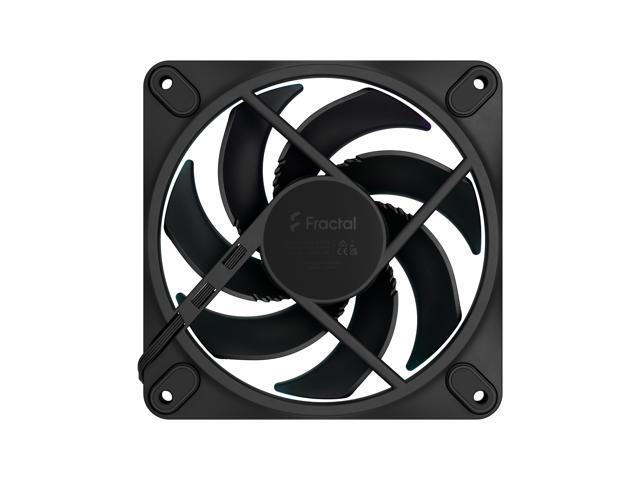 Fractal Design Momentum 12 RGB PWM Black 120 mm ARGB LED FDB (Fluid Dynamic Bearing) PC Case Fan