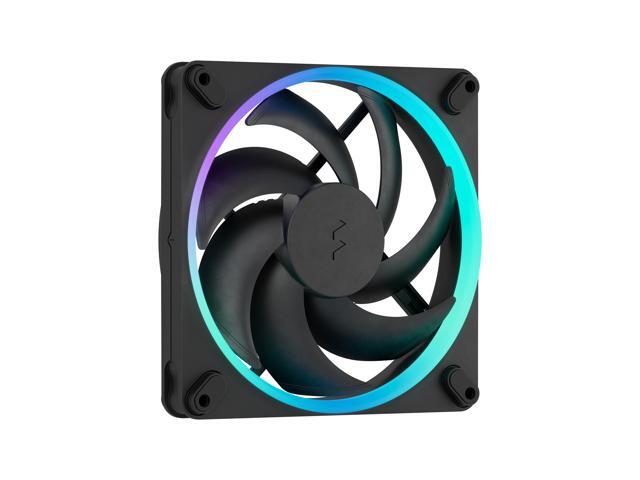 Fractal Design Momentum 14 RGB PWM Black 140 mm ARGB LED FDB (Fluid Dynamic Bearing) PC Case Fan