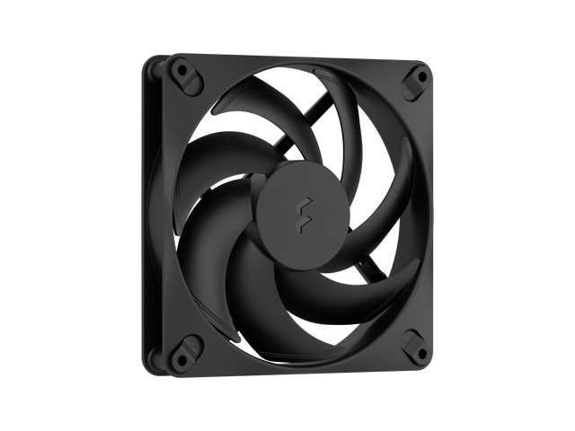 Fractal Design Dynamic 3 140mm Black PWM Case Fan, High Durability Rifle Bearing, 7-Blade Swept Design, Daisy-Chain Cable, 350-1800 RPM