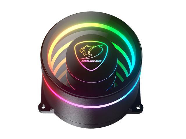 Cougar Poseidon Elite 240 ARGB Liquid Cooling with Rotatable Pump Head and 2x ARGB Fans