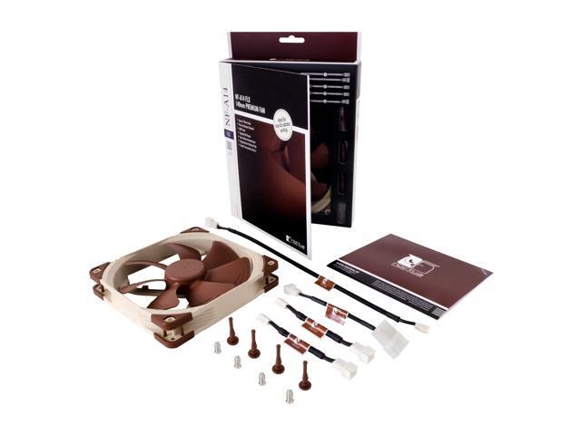 Noctua NF-A14 FLX, Premium Quiet Fan, 3-Pin (140mm, Brown)
