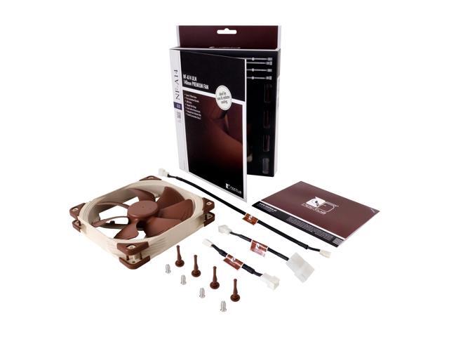 Noctua NF-A14 ULN, Ultra Quiet Silent Fan, 3-Pin (140mm, Brown)
