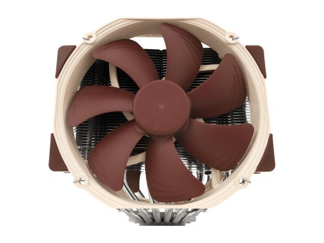 Noctua NH-D15, Premium CPU Cooler with 2x NF-A15 PWM 140mm Fans (Brown)