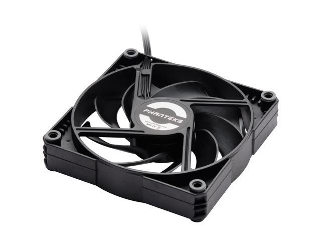 Phanteks SK120 PWM FAN - 120mm Fan, High Airflow Nine-blade Design, Rubber Dampening Washers - Black