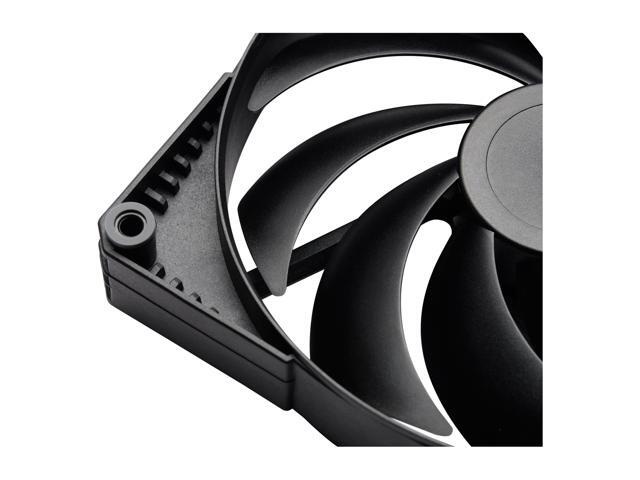 Phanteks SK120 PWM FAN - 120mm Fan, High Airflow Nine-blade Design, Rubber Dampening Washers - Black