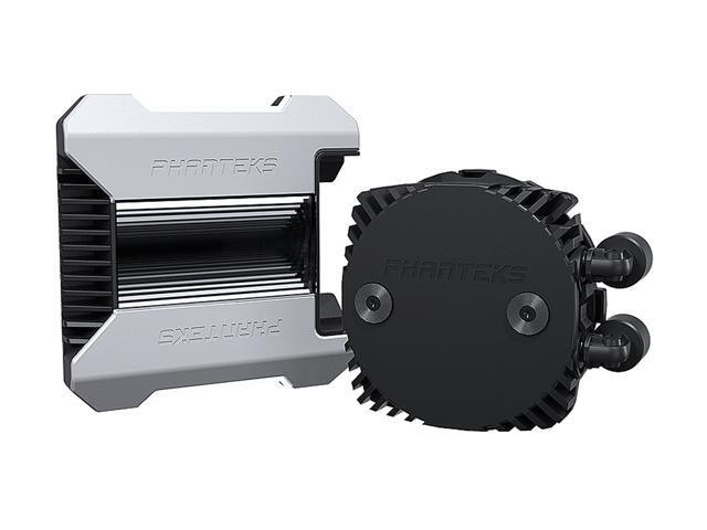 Phanteks Glacier One 240MPH D-RGB AIO Liquid CPU Cooler, Infinity Mirror Pump Cap Design, 2x Silent 120mm MP PWM Fans, 2x D-RGB Halos Fan Frames,...
