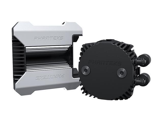 Phanteks Glacier One 240MPH D-RGB AIO Liquid CPU Cooler, Infinity Mirror Pump Cap Design, 2x Silent 120mm MP PWM Fans, 2x D-RGB Halos Fan Frames,...