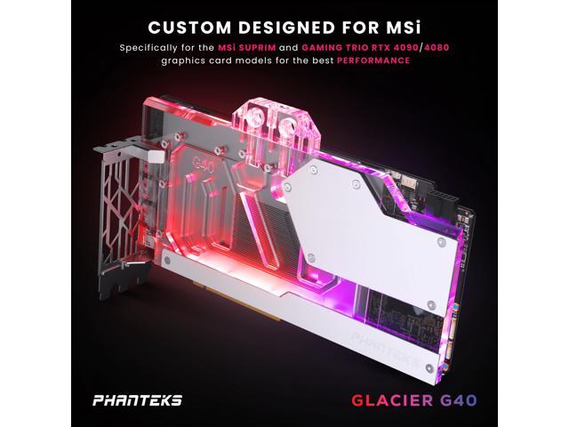 Phanteks Glacier G4090 MSI Water Block Bundle Glacier G4090 MSI Water Block Bundle (3635) DIY Cooling
