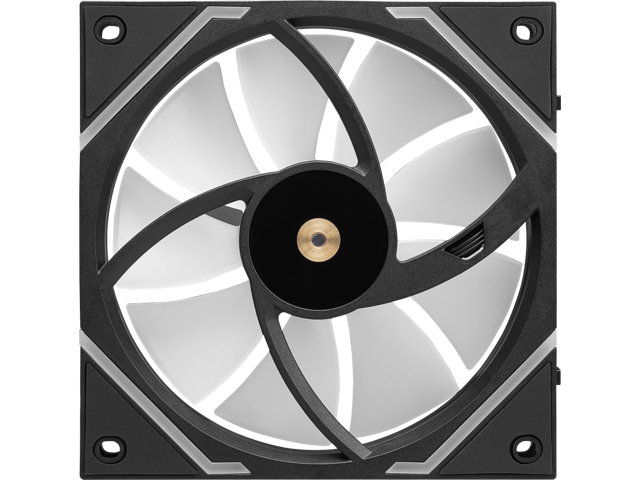 MSI MPG EZ120 ARGB-1B Fan - 120mm ARGB Fan, Fluid Dynamic Bearing with Extra nut Fixing, Mystic Light & Cooling Wizard Support with MSI...