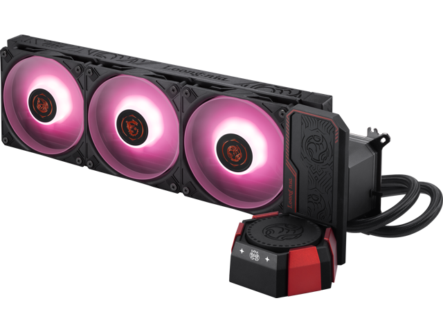 MSI - CORELIQUID A17 MLG EDITION CPU Liquid Cooler-360mm Radiator-Triple 120mm ARGB PWM Fans-Uni Bracket - Black & Red - image 6
