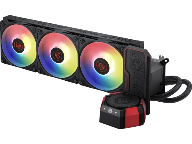 MSI - CORELIQUID A17 MLG EDITION CPU Liquid Cooler-360mm Radiator-Triple 120mm ARGB PWM Fans-Uni Bracket - Black & Red - image 7