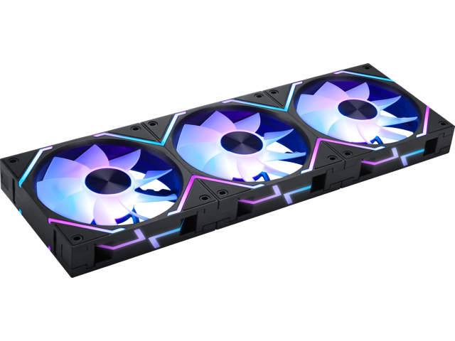 MSI MPG EZ120R ARGB-3B Fan - 120mm ARGB Fan, Patented Magnetic Connector Block, Daisy-Chain Connection, Fluid Dynamic Bearing + Extra nut Fixing,...