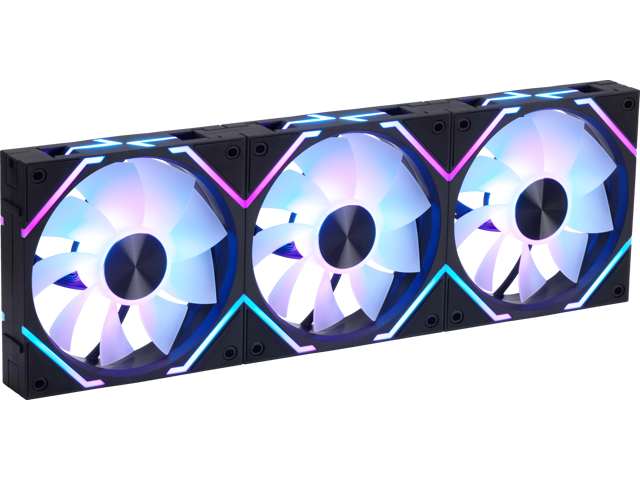 MSI MPG EZ120R ARGB-3B Fan - 120mm ARGB Fan, Patented Magnetic Connector Block, Daisy-Chain Connection, Fluid Dynamic Bearing + Extra nut Fixing,...