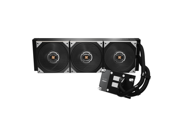 ASRock WS TR 360D 360mm AIO Liquid CPU Cooler for AMD Threadripper sTR5/SP6/sWRX9/sWRX8/sTRX4/TR4/SP3, Dual-Pump Redundancy with Alarm, Brazed...