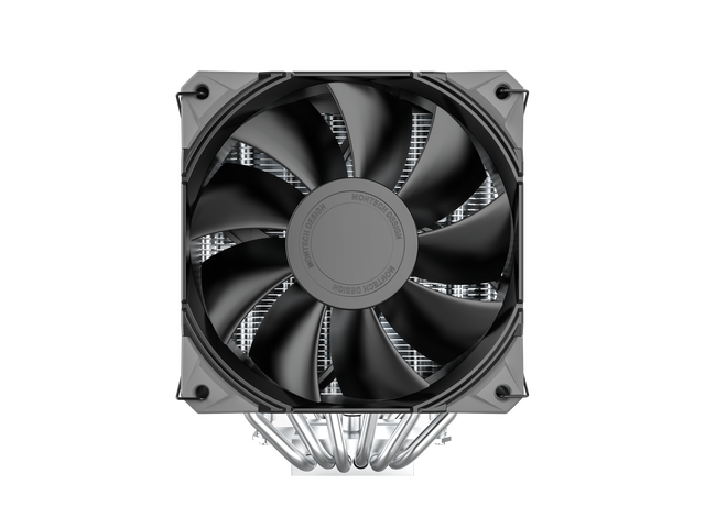 Open Box - MONTECH NX600 Dual-Tower CPU Air Cooler with 6 Heatpipes & Premium Top Cover 28 mm E28 Fan 2000 RPM PWM Soldered Copper Base 85...