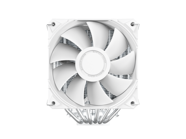 Open Box - MONTECH NX600 Dual-Tower CPU Air Cooler with 6 Heatpipes & Premium Top Cover 28 mm E28 Fan 2000 RPM PWM Soldered Copper Base 85...