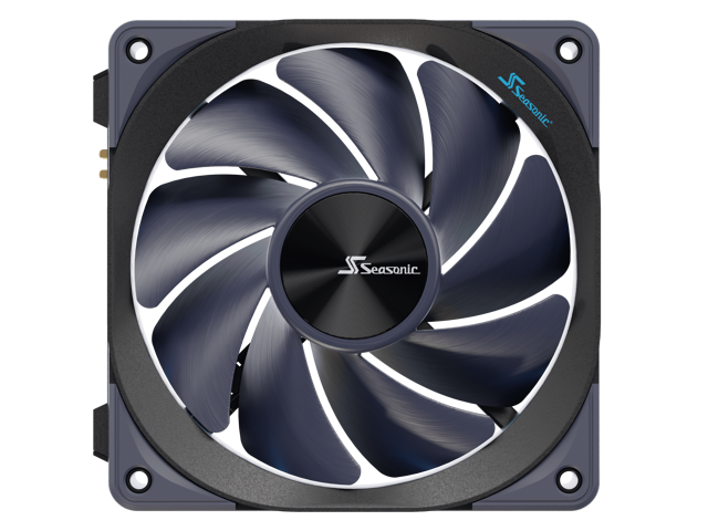Seasonic MAGFLOW 120mm High Performance PWM Fan - Black