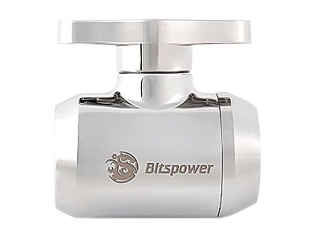 Bitspower BP-MVV-SLSL Mini Valve With Silver Shining Handle