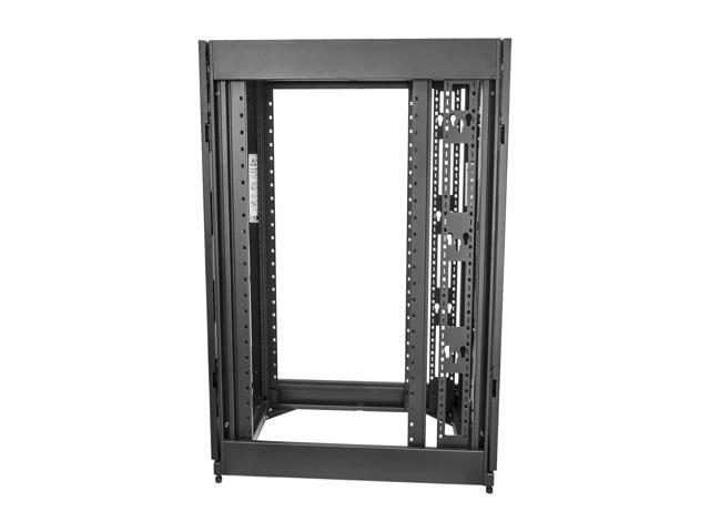StarTech. com RK2537BKM Server Rack Cabinet - 25U Rack - 37' Deep Enclosure - Server Cabinet - Computer Cabinet - Network Cabinet - Network Enclosure