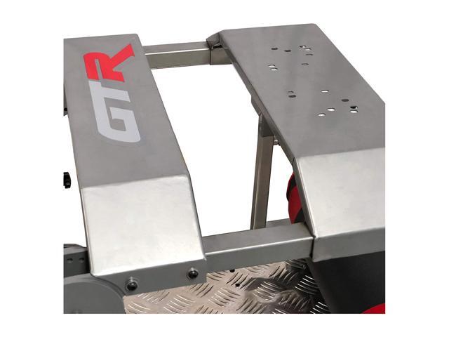 GTR Simulator - Model GTA-Pro Racing Simulator Home Workstation Racing Cockpit with Real Racing Seat Black and Racing Rig Control Mounts for...