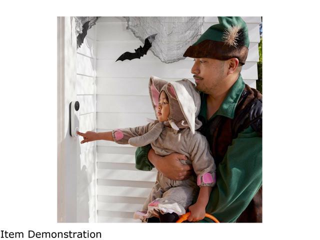 Google - Nest Wi-Fi Video Doorbell - Battery Operated - Snow - image 10