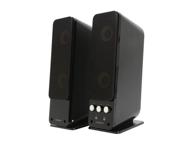 Creative GigaWorks T40 Series II 2.0 Multimedia Speaker System with BasXPort Technology, Black