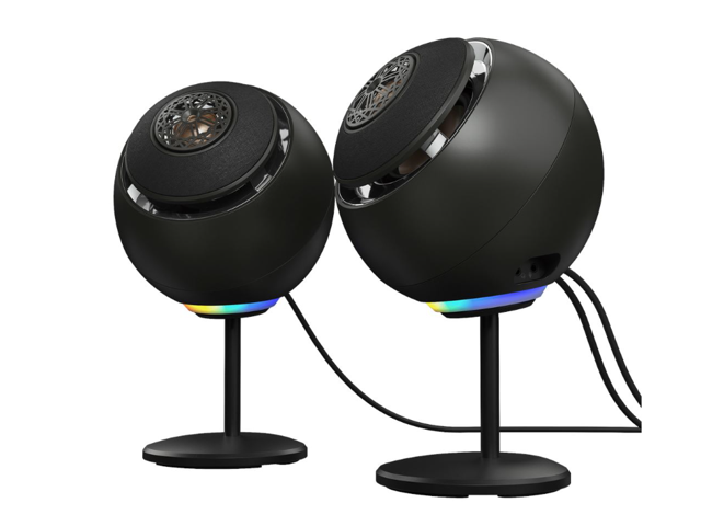 Creative Labs Pebble Nova 2.0 USB-C Desktop Speakers (Black) - image 3