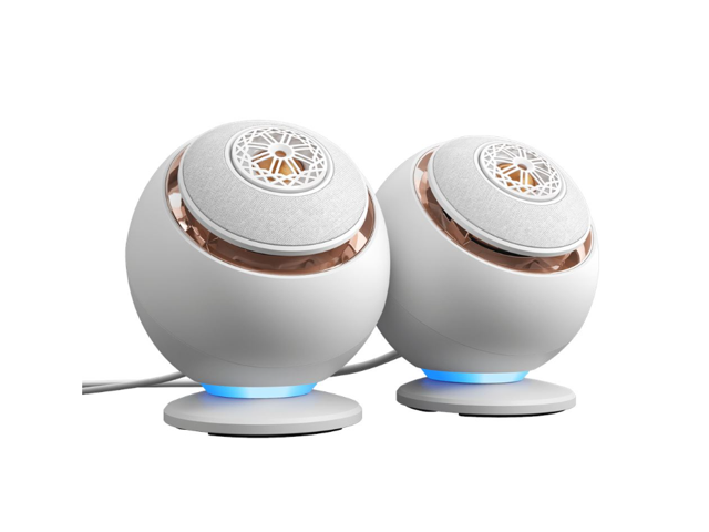 Creative Labs Pebble Nova 2.0 USB-C Desktop Speakers (White) - image 3